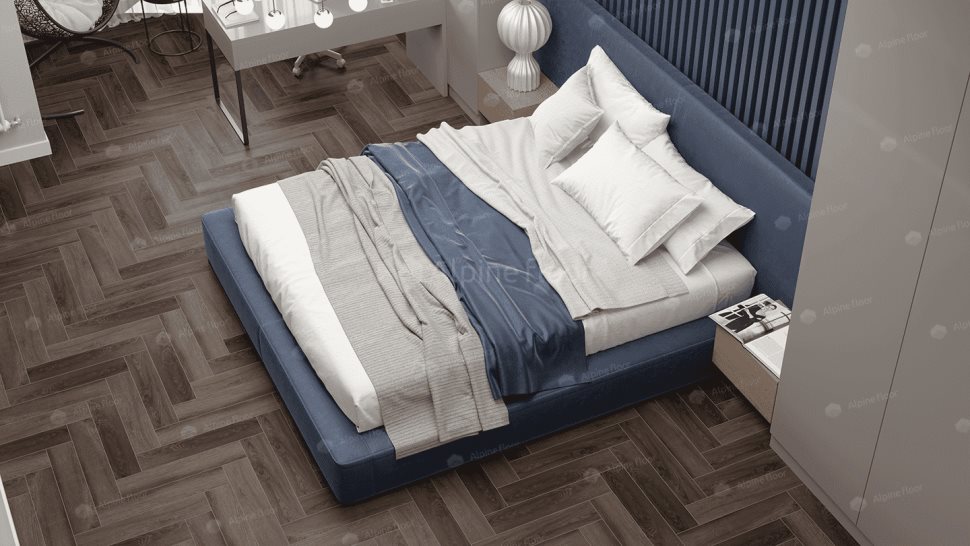 Виниловый ламинат "Alpine Floor" Parquet Light Дуб Фафнир (600*125*4 мм) — купить в Нерюнгри