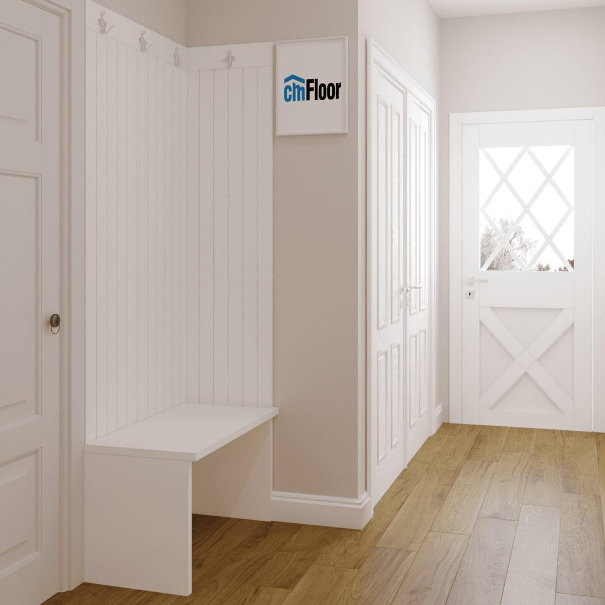 Виниловое напольное покрытие ScandiWood 04 Орех Американский (180*1220*5 мм) — купить в Нерюнгри