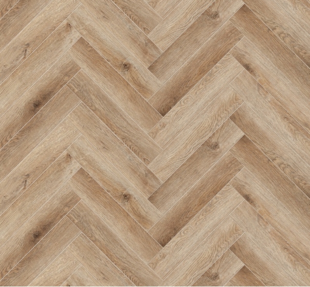 Виниловый ламинат SPC "Cronafloor" Herringbone Дуб Монпелье (640*128*4,5 мм) — купить в Нерюнгри