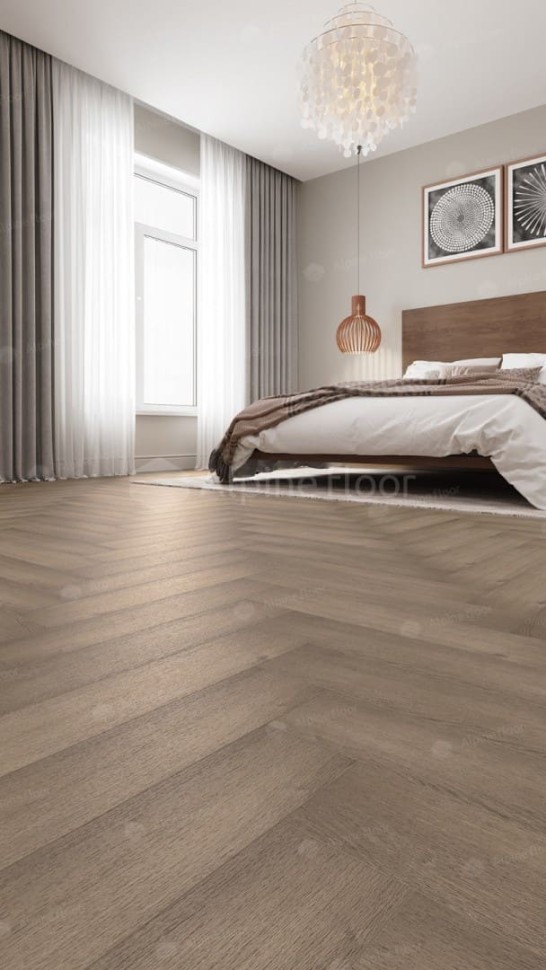 Виниловая плитка "Alpine Floor" Parquet LVT Дуб Насыщенный (590*118*2,5 мм) — купить в Нерюнгри