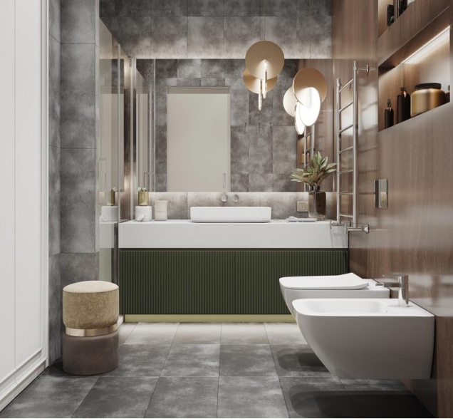 SPC ламинат "CronaFloor" Stone 4V Торнадо Дымчатый (600*300*4 мм) — купить в Нерюнгри